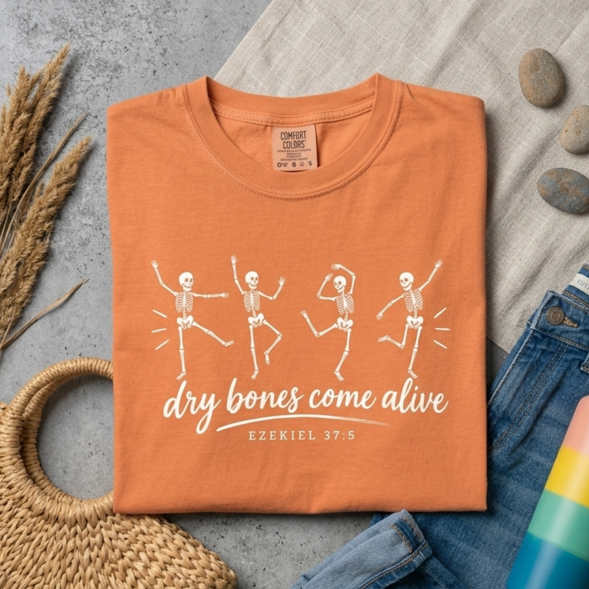 Dry Bones Come Alive - Ezekiel 37:5 Graphic Tee
