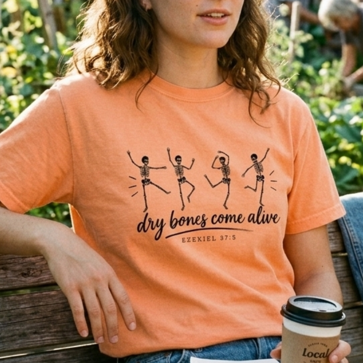 Dry Bones Come Alive - Ezekiel 37:5 Graphic Tee